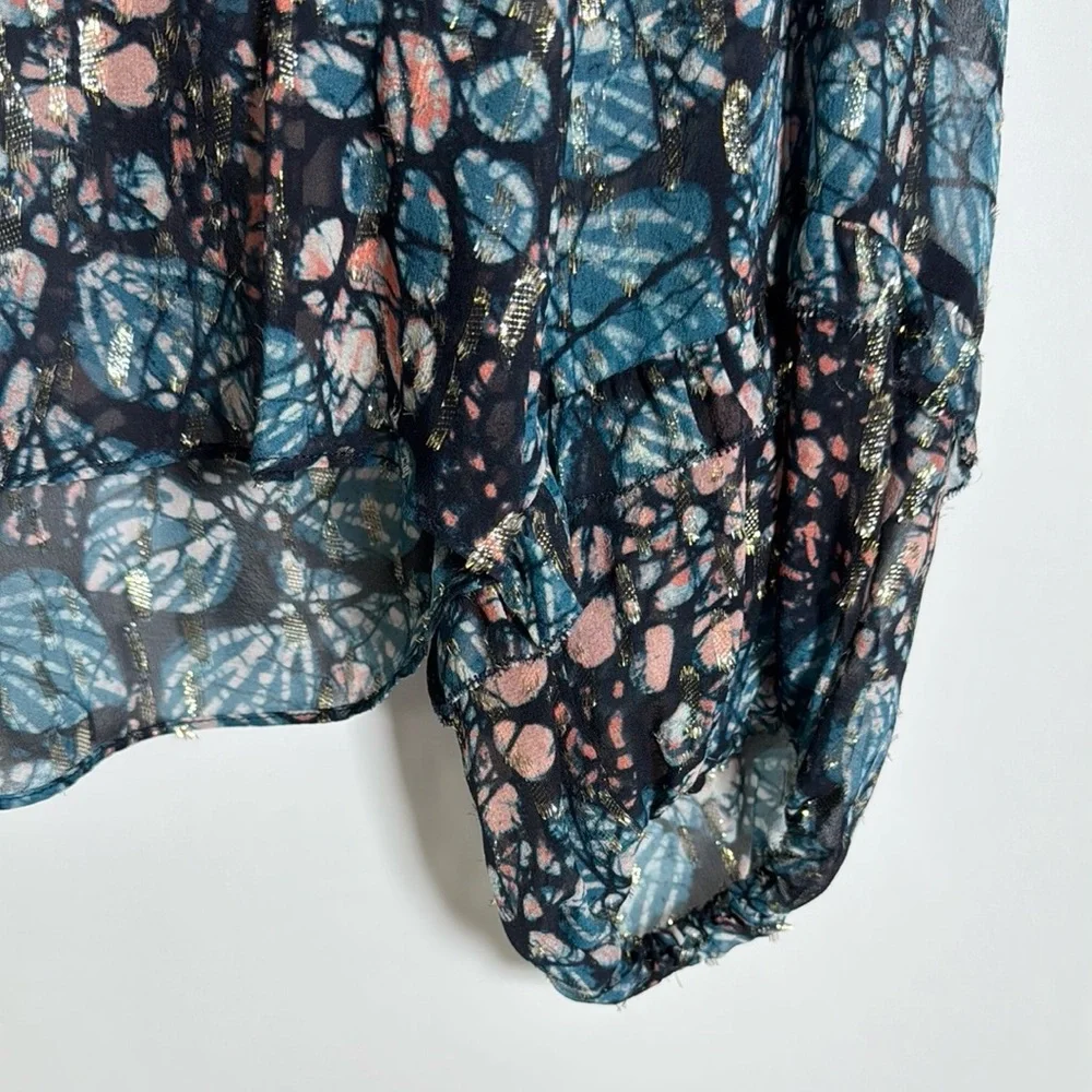 Ulla Johnson Roma Blouse Size 0 Silk - Picture 3 of 12
